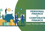 personal finance vs corporate finance