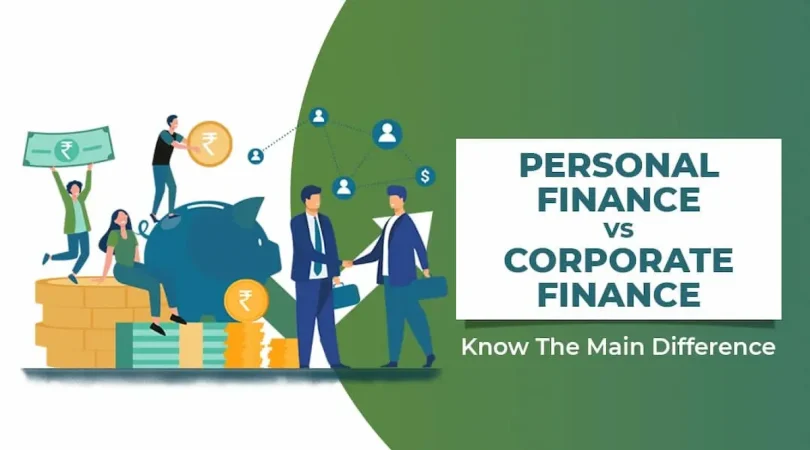personal finance vs corporate finance