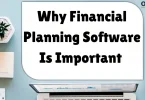 why financial planning software is important