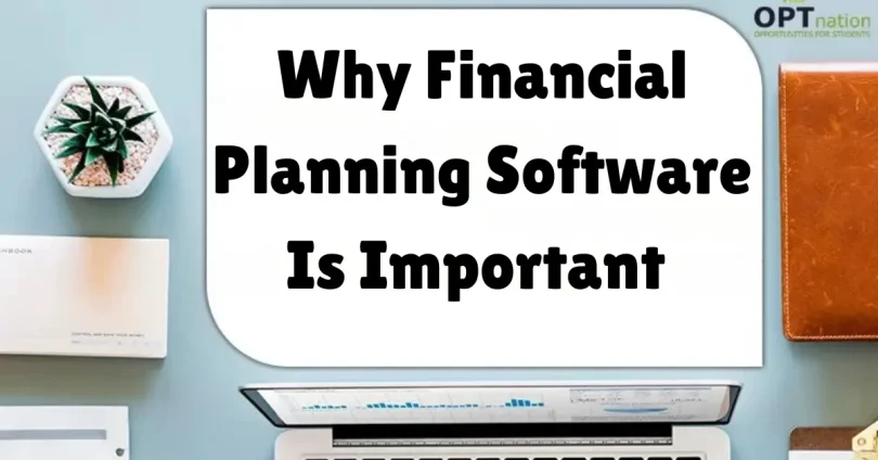 why financial planning software is important